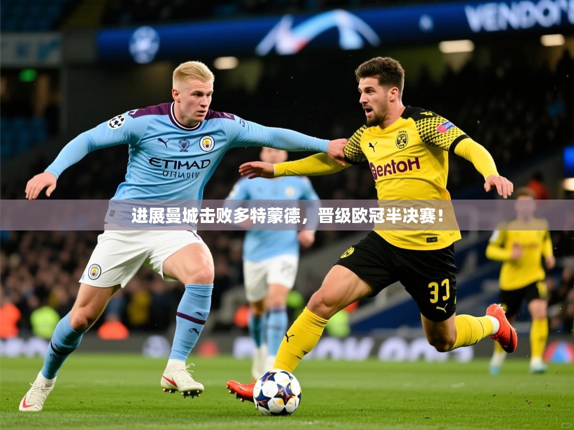 2026九游娱乐官网进展曼城击败多特蒙德,晋级欧冠半决赛! 第4张